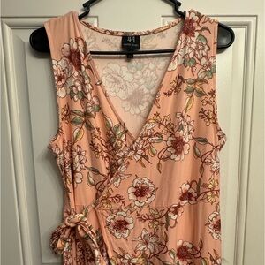 Beautiful floral high-low dress